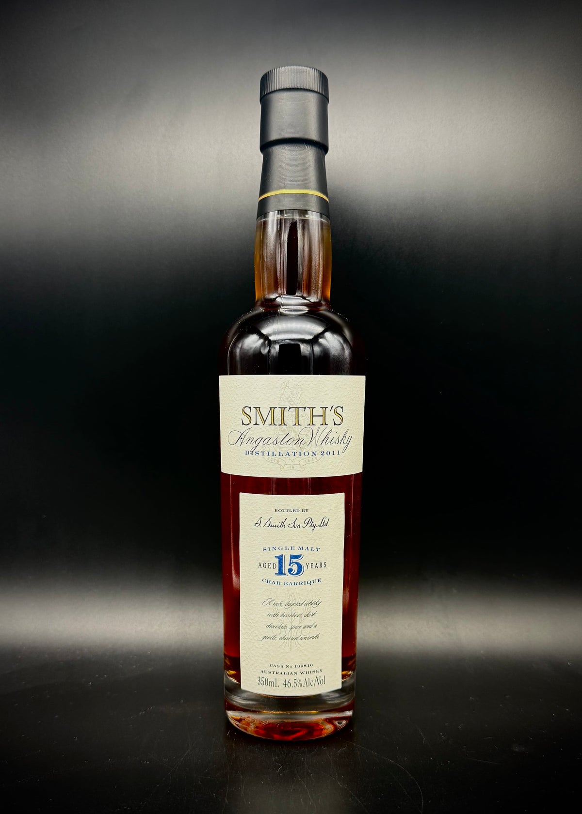 Horny Pony Smith's Angaston Whisky 15y/o 2011 Char Barrique 46.5%ABV 30ml