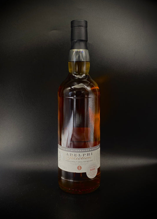 Horny Pony  Spirit of Yorkshire 5y/o Moscatel Cask#3054 Adelphi English Single Malt Whisky 48%ABV