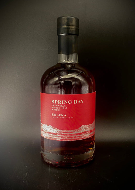 Horny Pony  Spring Bay Solera Single Malt Whisky Club Release 48%abv 30ml