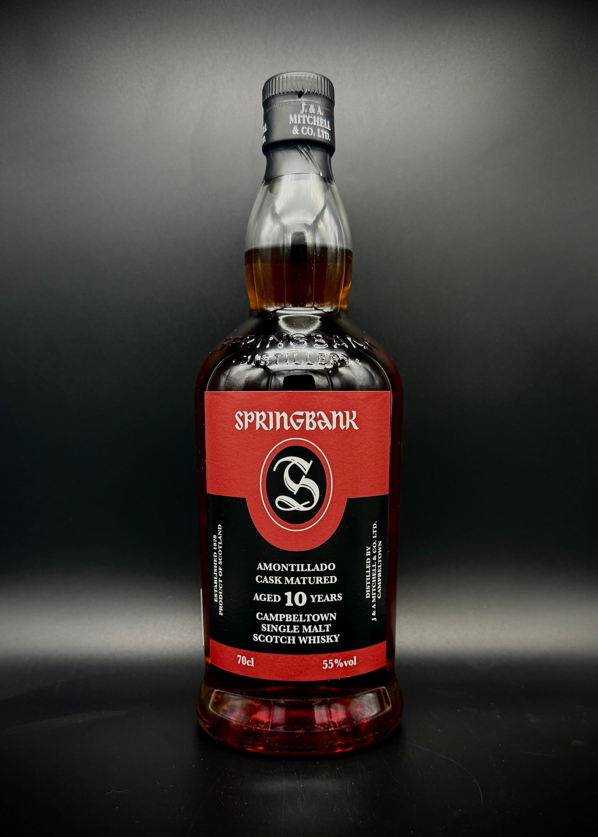Horny Pony  Springbank 10y/o Amontillado Cask 24/199 55%