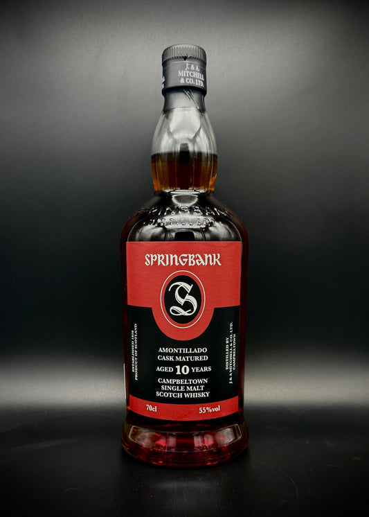 Horny Pony  Springbank 10y/o Amontillado Cask 24/199 55%