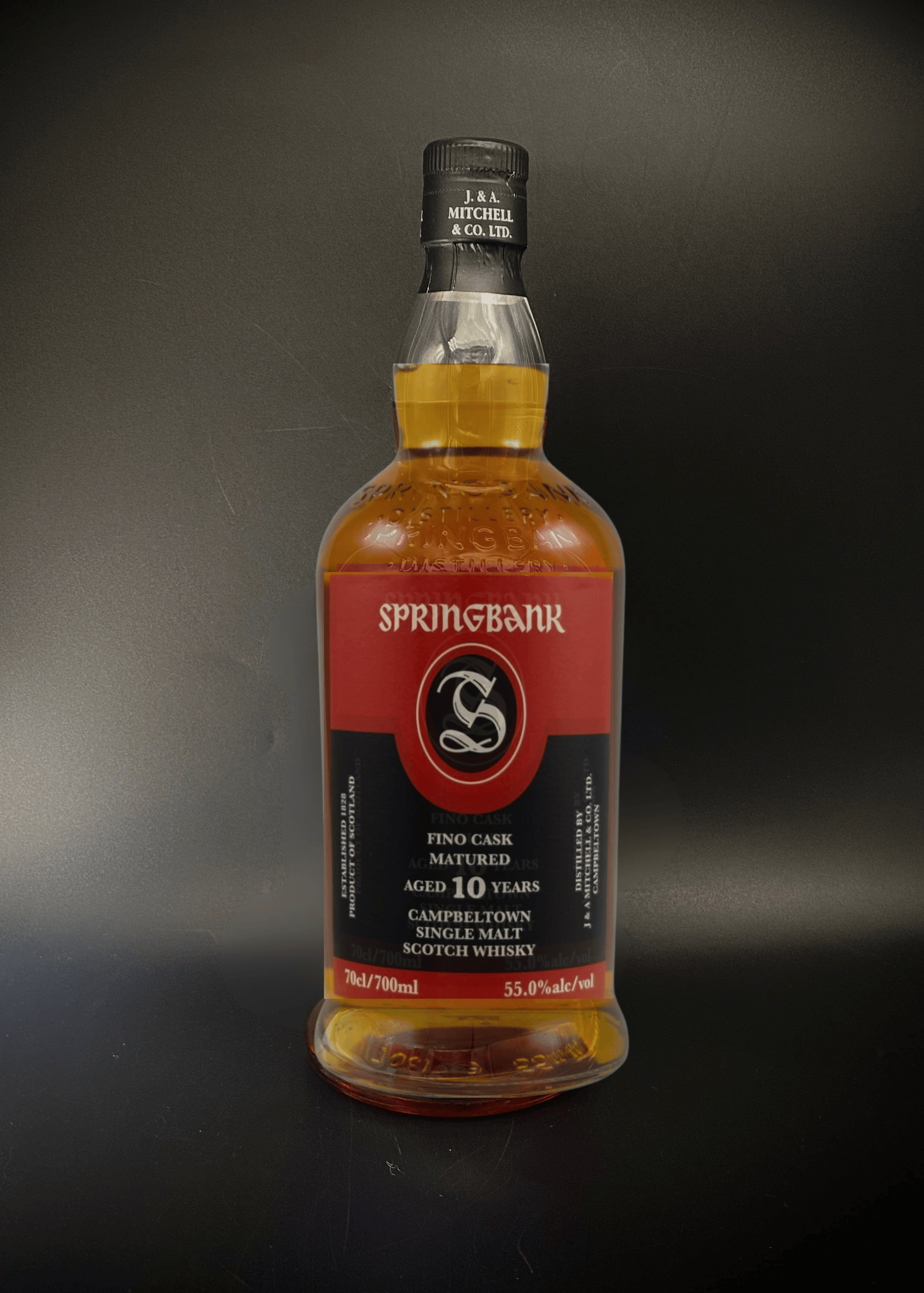 Horny Pony  Springbank 10y/o Fino Cask Matured 55%ABV 30ml