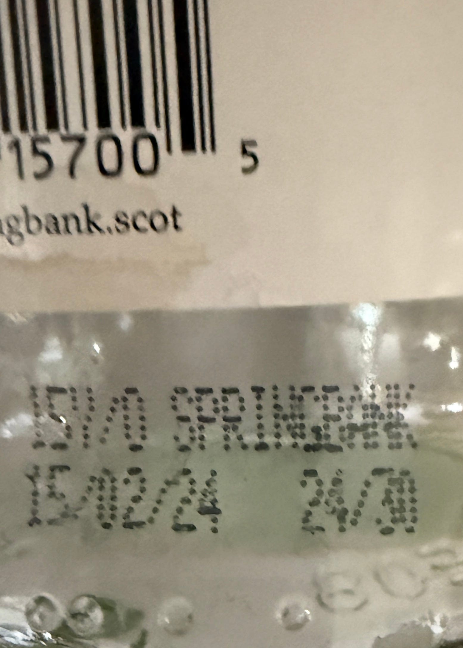Horny Pony Springbank 15y/o 24/30 46%ABV 30ml