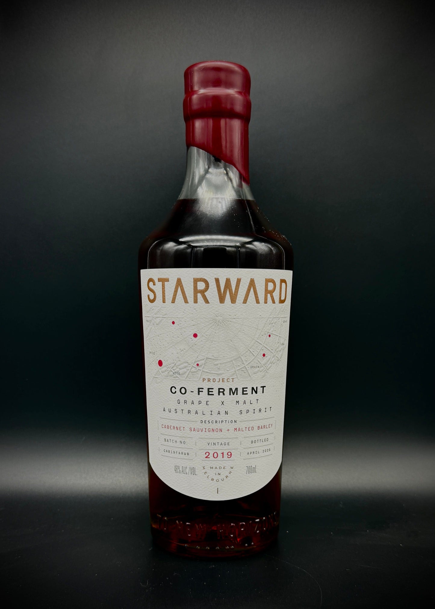 Horny Pony  Starward Coferment Grape x Malt Australian Spirit 46%ABV 30ml
