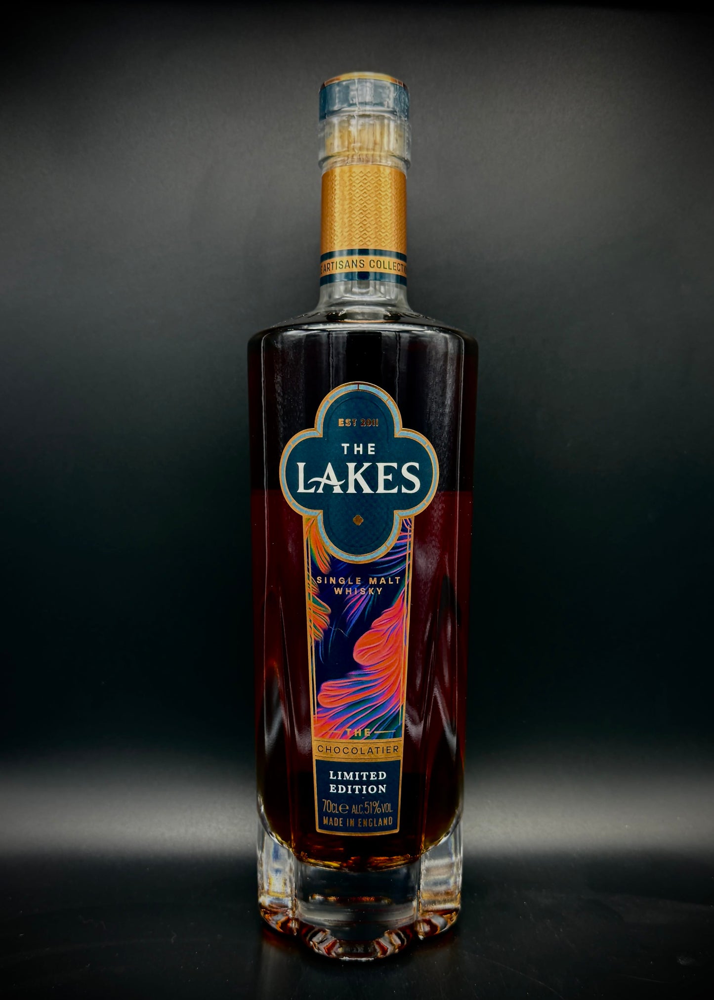 Horny Pony  The Lakes The Chocolatier Limited Edition English Single Malt Whisky 51%ABV 30ml