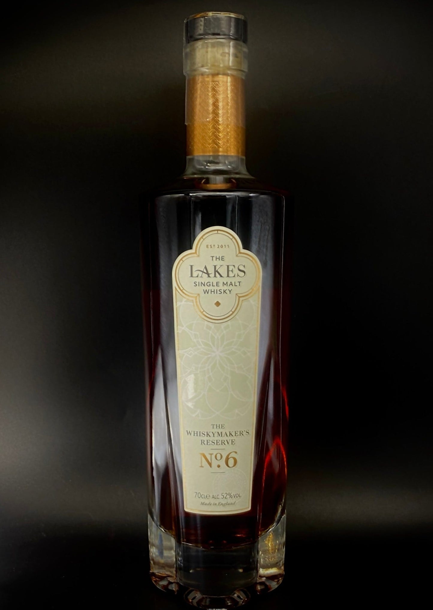 Horny Pony  The Lakes The Whiskymaker's Reserve No.6 English Single Malt Whisky 52%ABV 30ml
