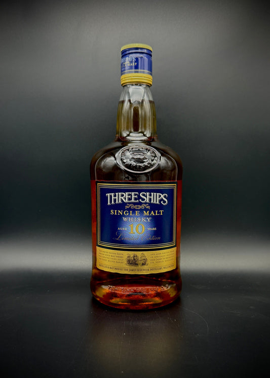 Horny Pony  Three Ships 10y/o Limited Edition South African Single Malt Whisky 43%ABV 30ml