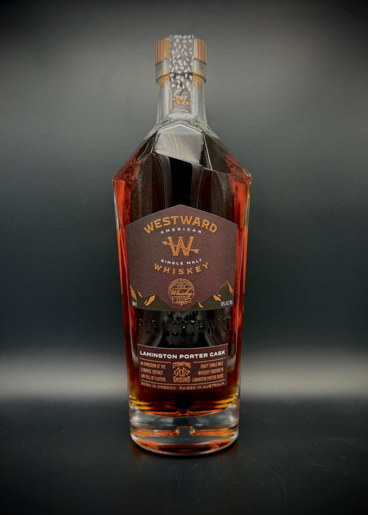 Horny Pony  Westward Stomping Ground Lamington Porter Cask American Single Malt Whiskey 50%ABV 30ml