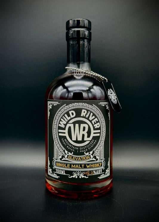 Horny Pony Wild River Elevation Batch 7 Bourbon Cask Native Wood Smoked Single Malt 48.3%ABV 30ml
