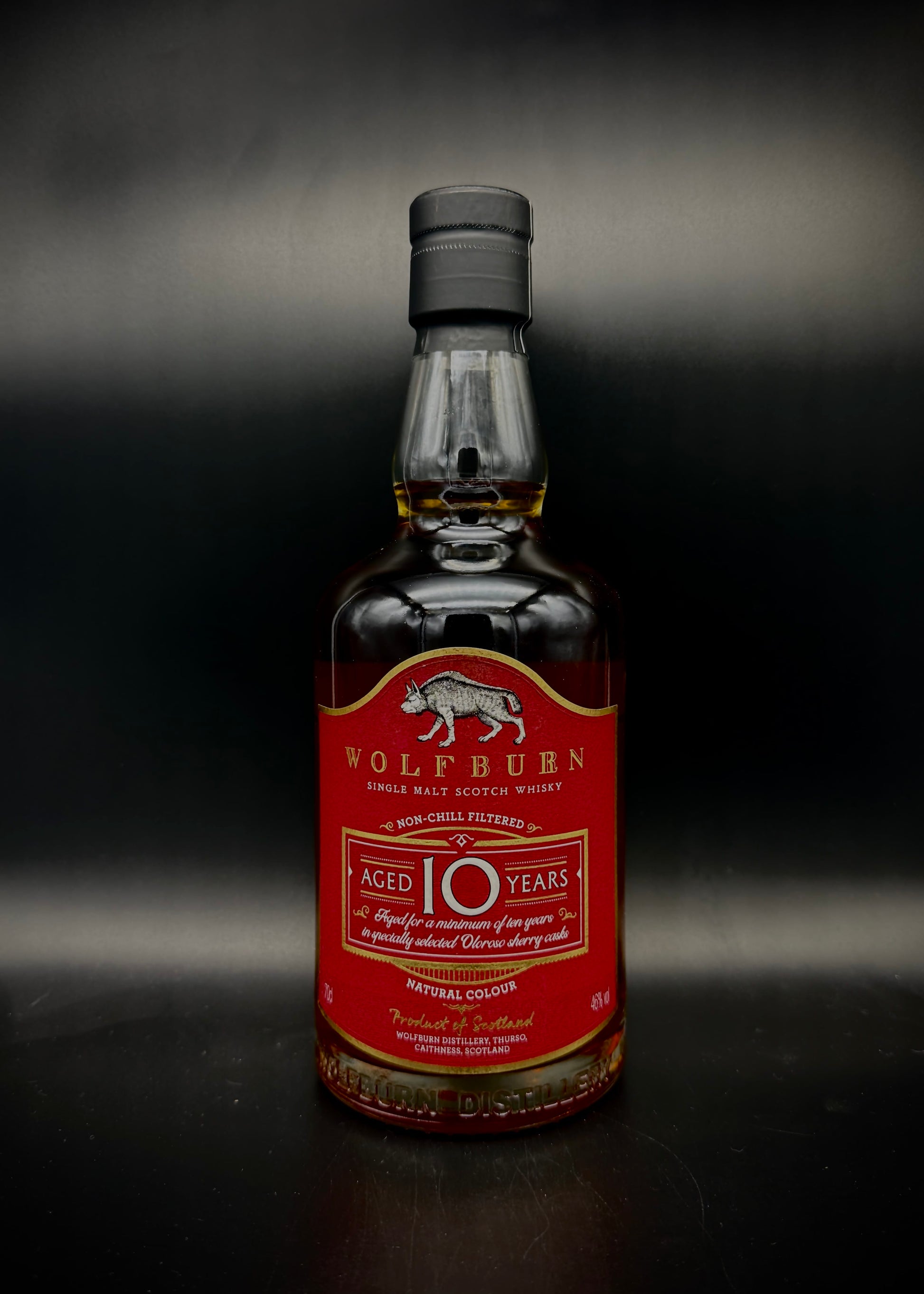 Horny Pony  Wolfburn 10y/o 46%ABV 30ml