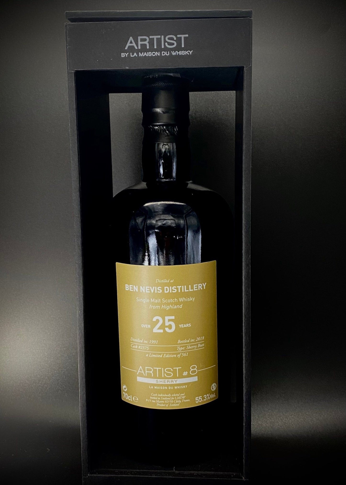 Horny Pony  Ben Nevis 25 - ARTIST #8  LMDW - 55.3% - 30ml