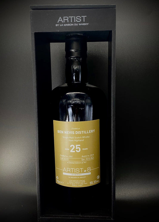 Horny Pony  Ben Nevis 25 - ARTIST #8  LMDW - 55.3% - 30ml