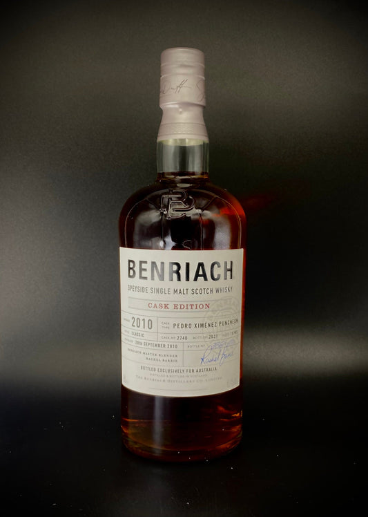 Horny Pony  Benriach 10y/o Single Cask#2740 - Pedro Ximénez 61.4%abv 30ml