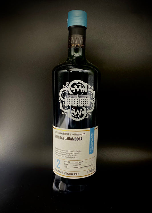 Horny Pony  Blair Athol 12y/o 2008 SMWS 68.58 'Pavlova Carambola' 61.2%ABV 30ml