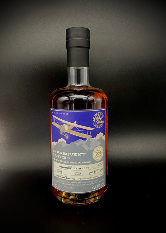 Horny Pony  Bowmore 24y/o Virgin Oak Infrequent Flyers 48.4%ABV 30ml