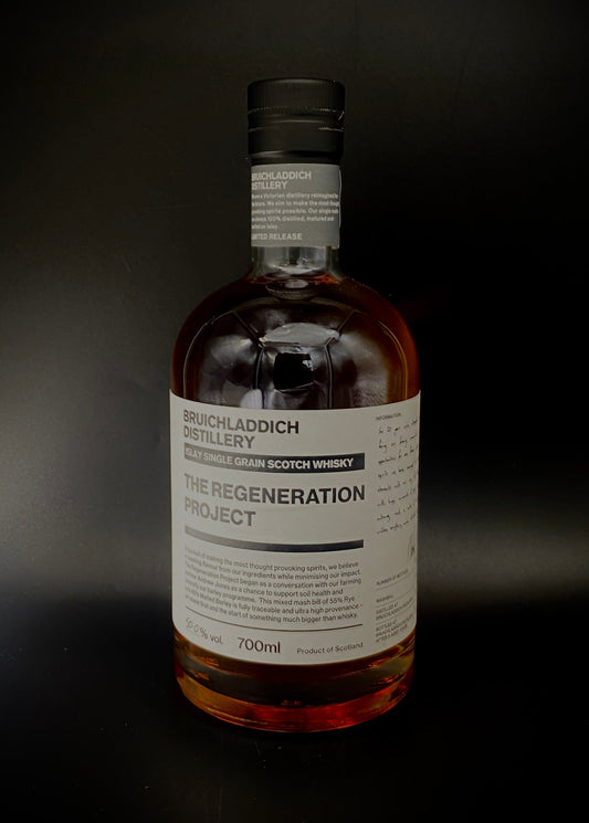 Horny Pony  Bruichladdich Islay Rye Whisky The Regeneration Project 50%ABV 30ml