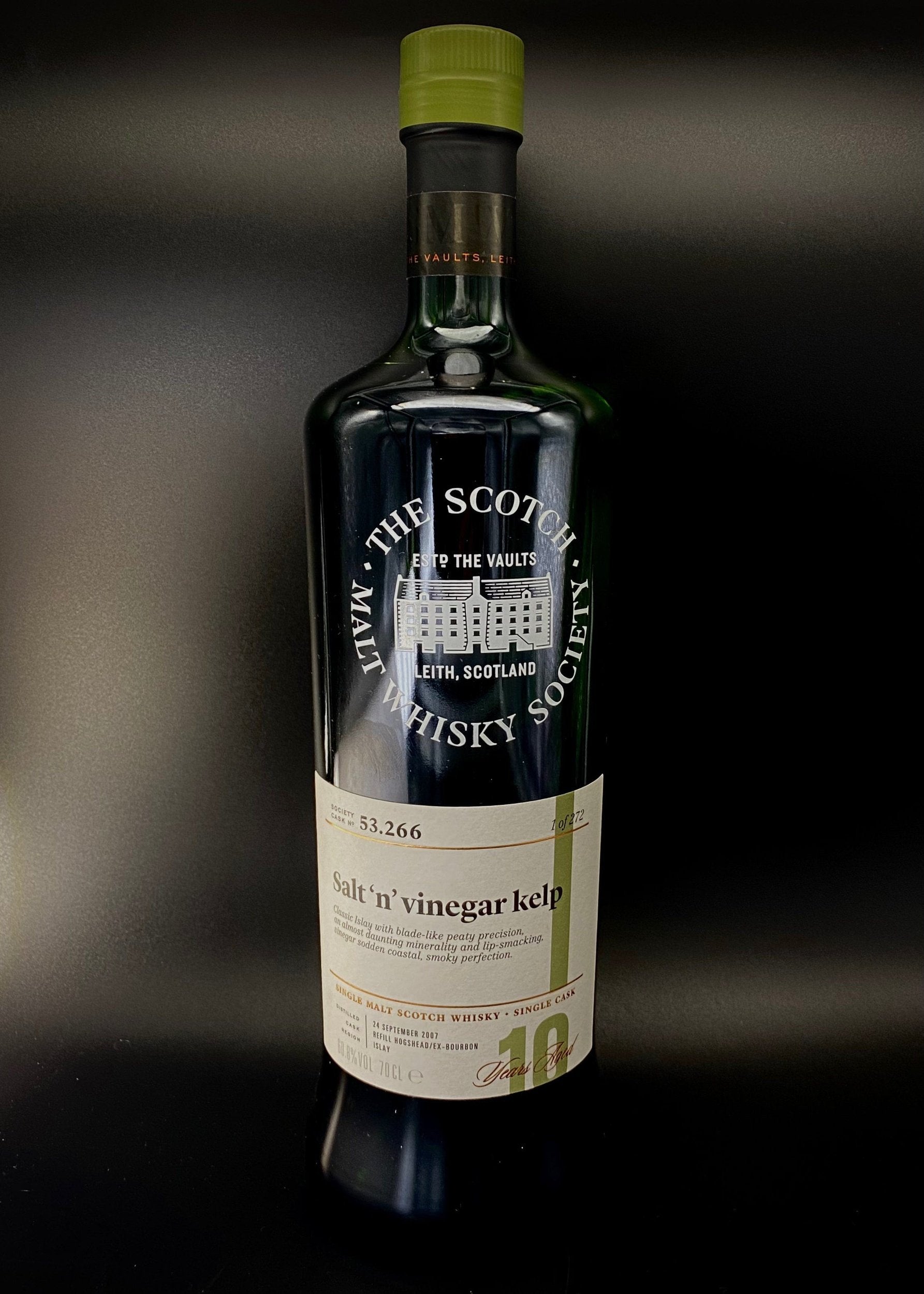 Horny Pony  Caol Ila 10 year old - SMWS 53.266 Salt and Vinegar Kelp - 60.8% ABV - 30ml