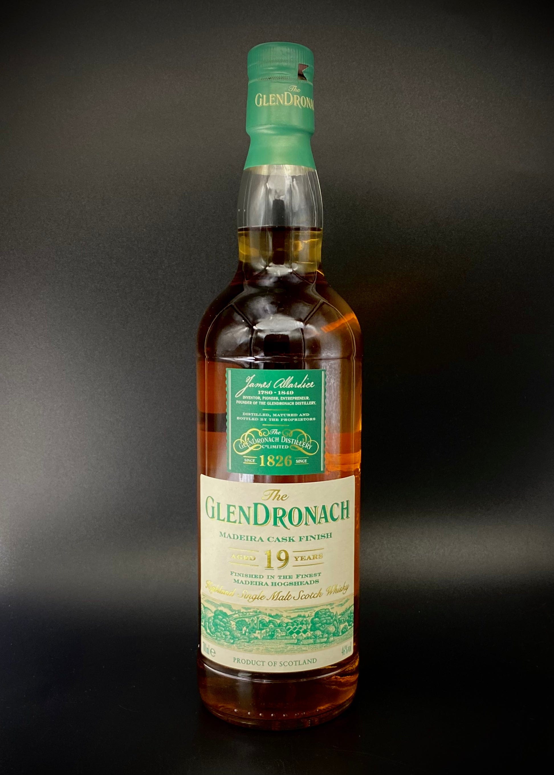 Horny Pony  Glendronach 19y/o Madeira Cask Finish 46%ABV 30ml