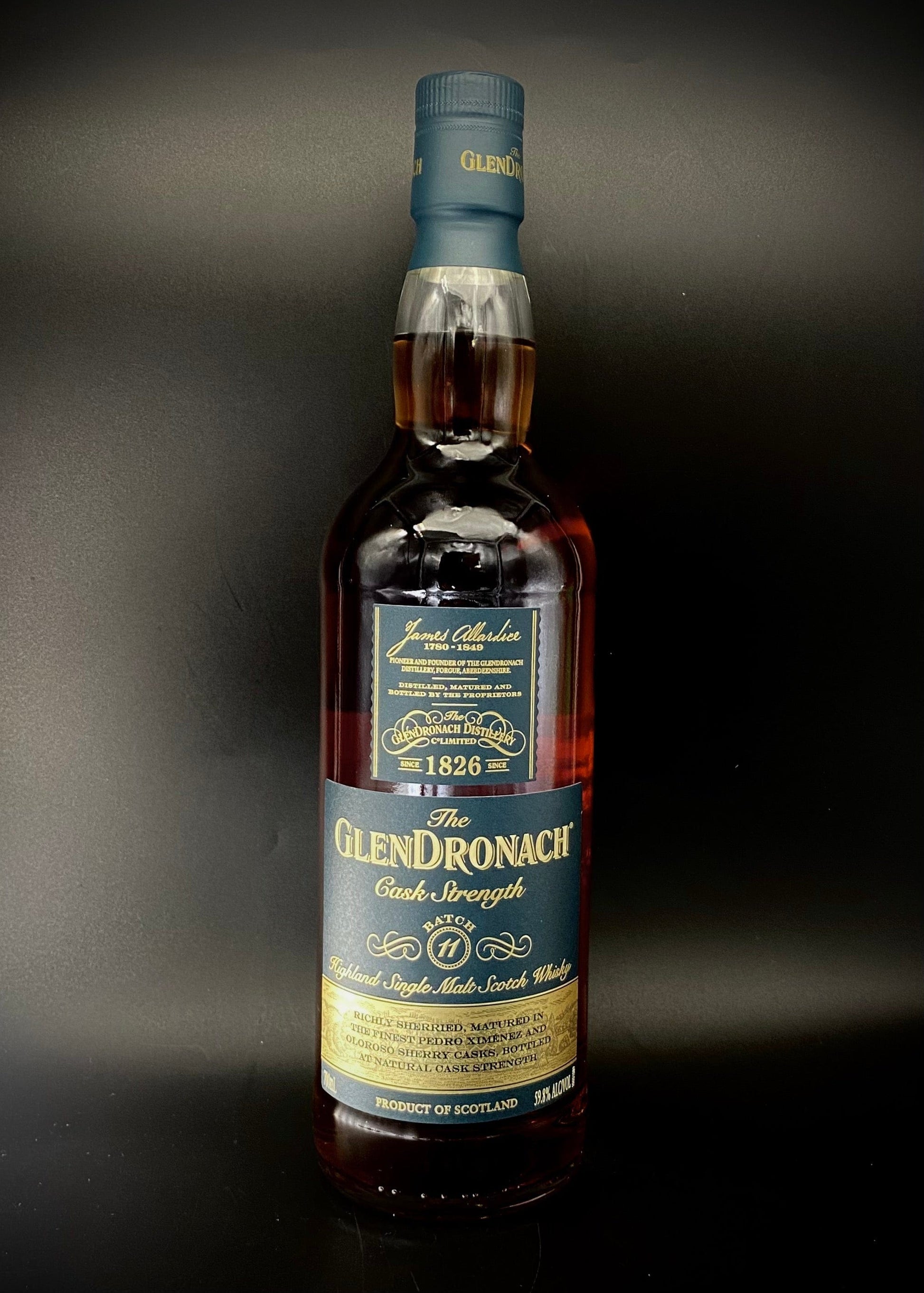 Horny Pony  Glendronach Cask Strength Batch 11 59.8%ABV 30ml