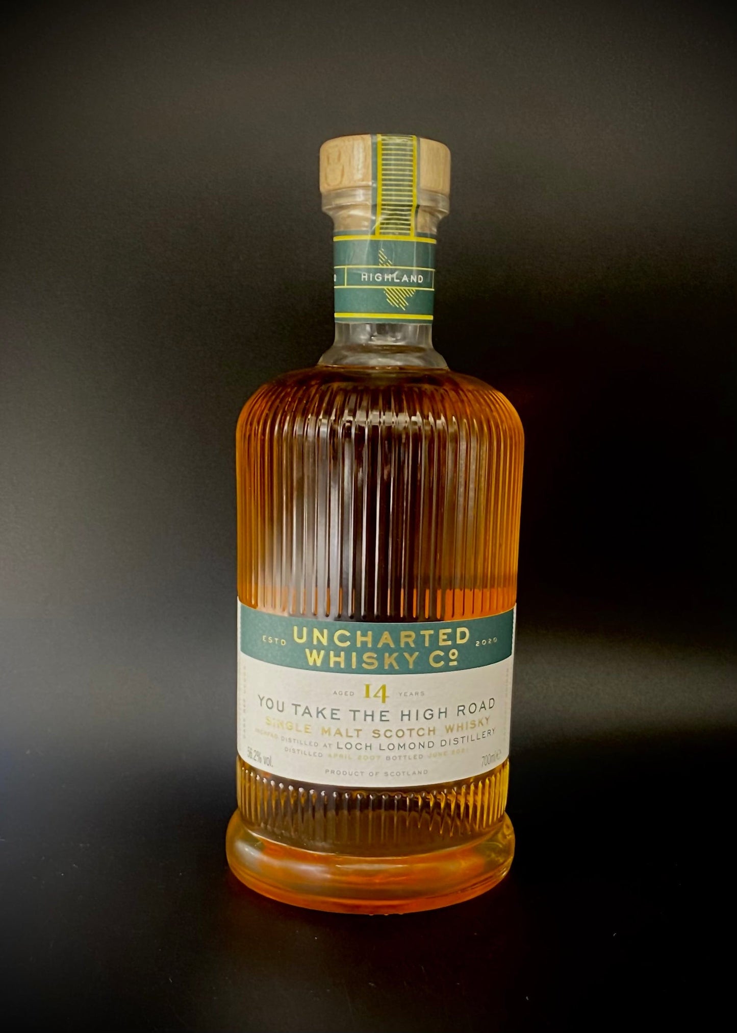 Horny Pony  Inchfad 14y/o (Loch Lomond ) Uncharted Whisky 56.2%ABV 30ml