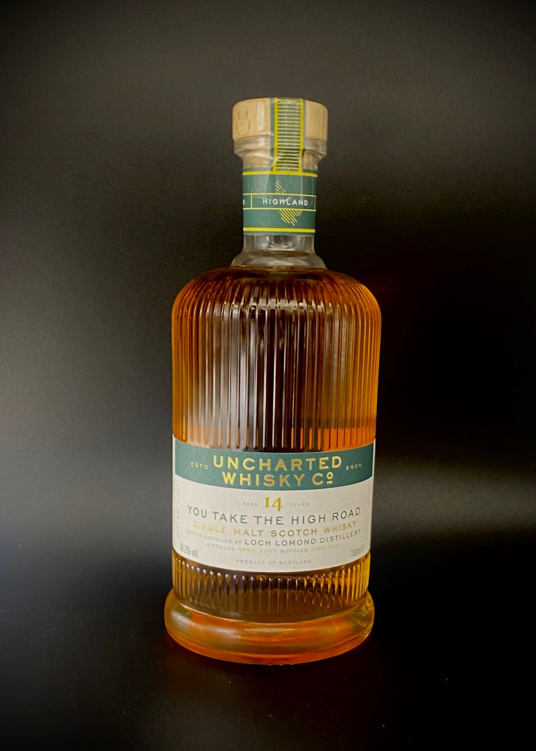 Horny Pony  Inchfad 14y/o (Loch Lomond ) Uncharted Whisky 56.2%ABV 30ml