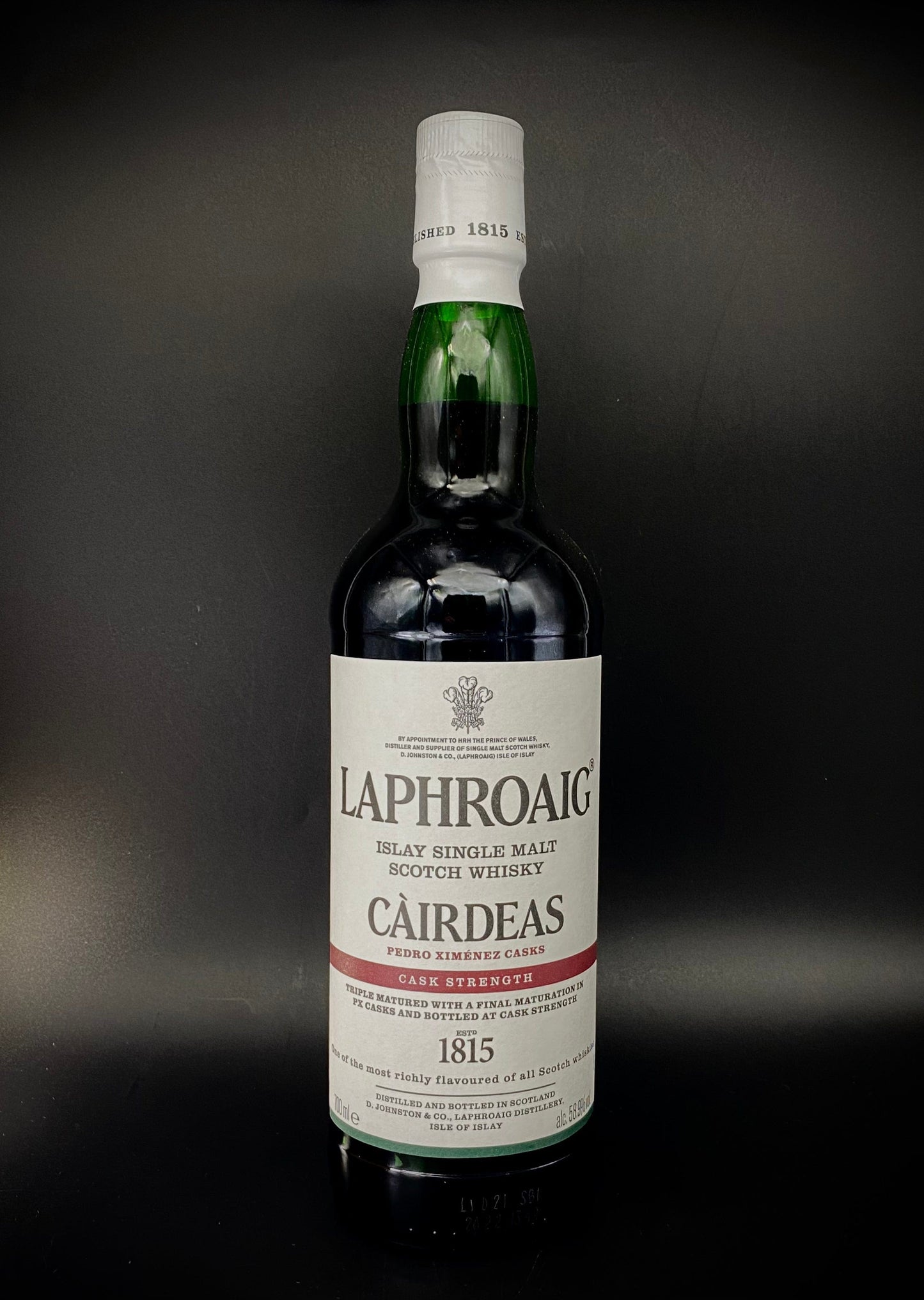 Horny Pony  Laphroaig Cairdeas Feis Ile 2021 PX Finish 58.9%ABV 30ml
