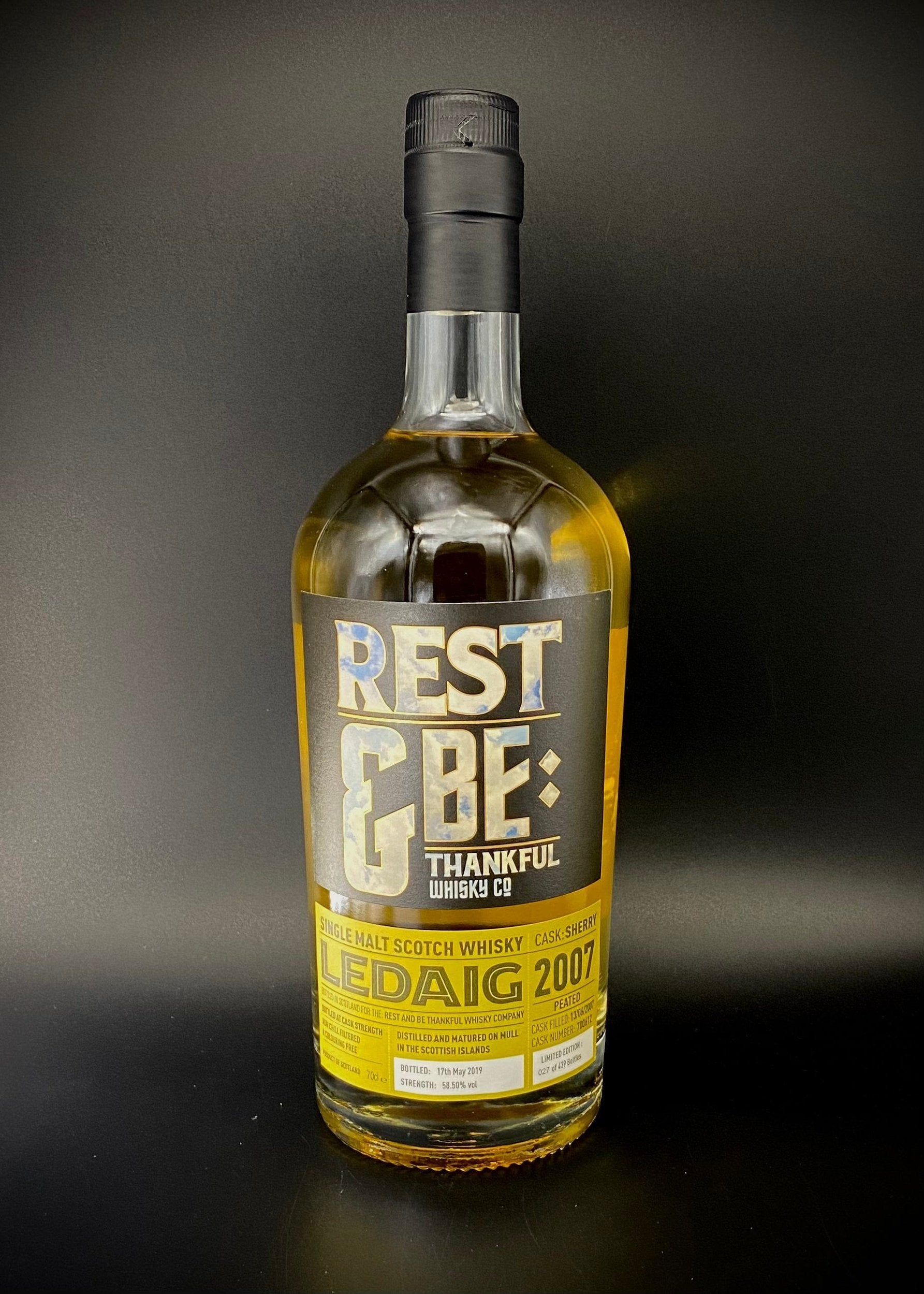 Horny Pony  Ledaig 2007 Rest and Be Thankful 58.5%ABV - 30ml