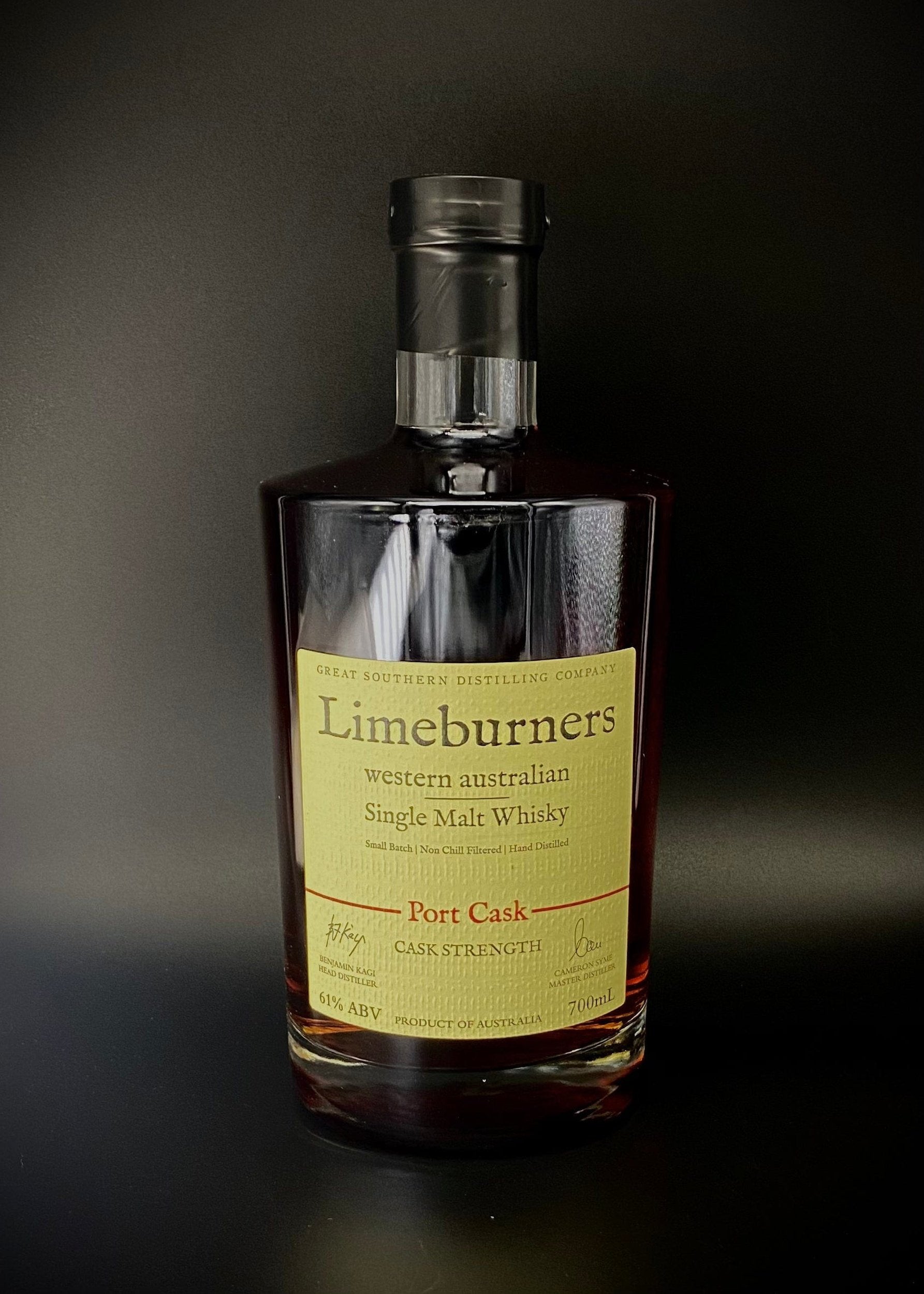 Horny Pony  Limeburners Port Cask Cask Strength 61%ABV -30ml