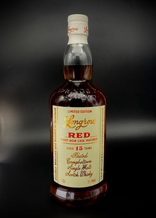 Horny Pony  Longrow Red 15y/o Pinot Noir 51.4%ABV 30ml