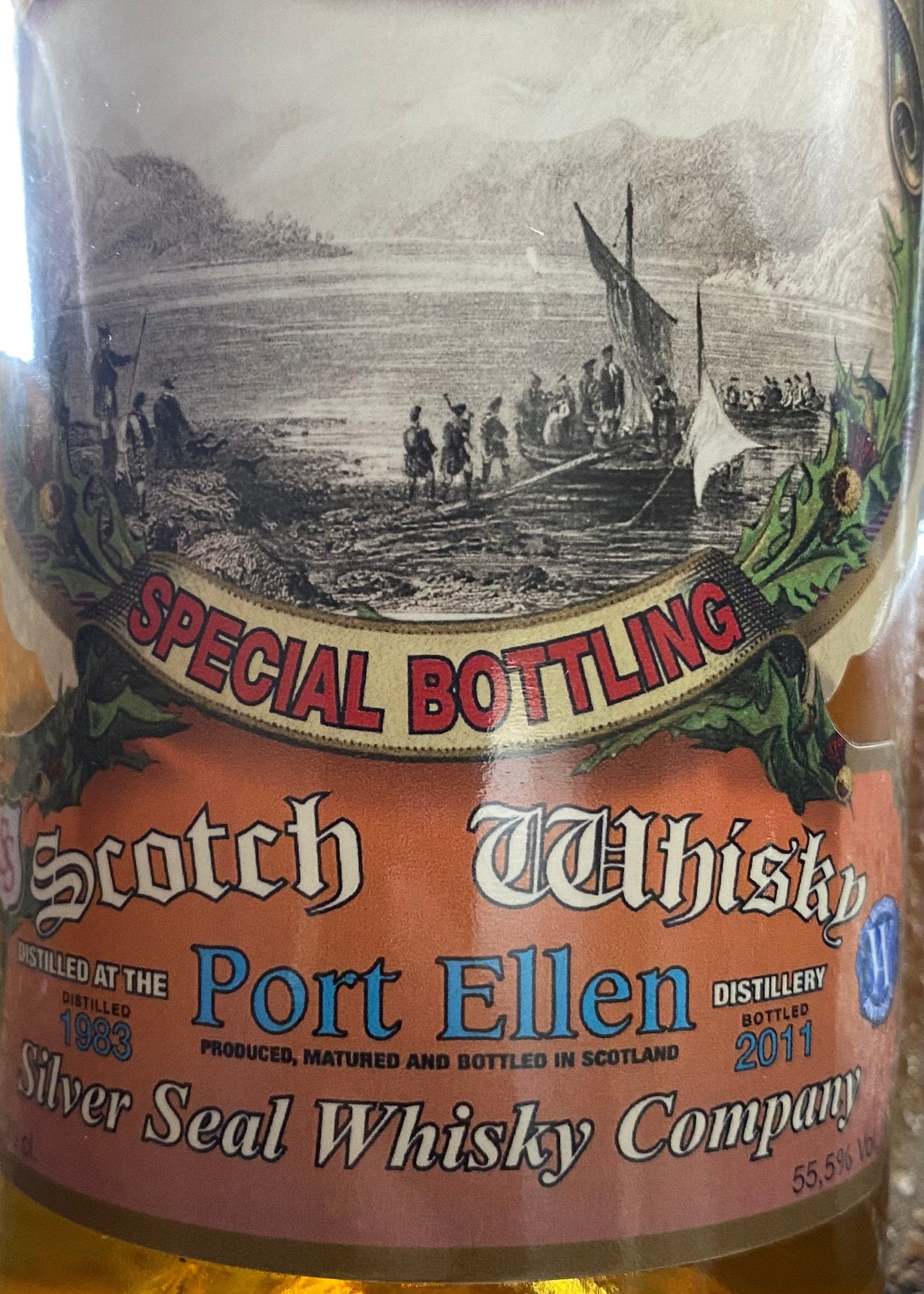 Horny Pony  Port Ellen 1983 28y/o Silver Seal 55.5%ABV 15ml / 30ml