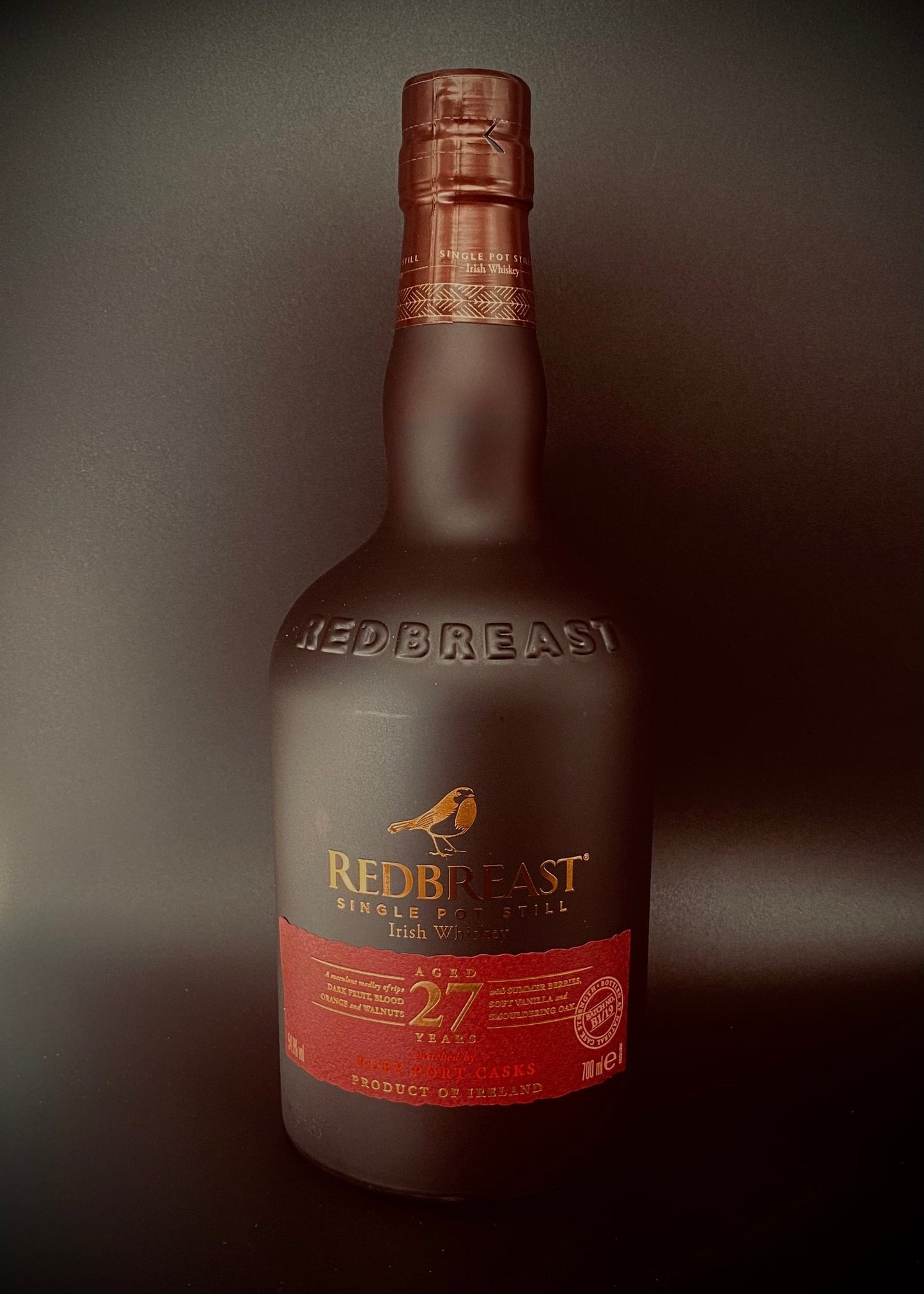 Horny Pony  Redbreast 27y/o Irish Whiskey 54.6%ABV - 15ml / 30ml