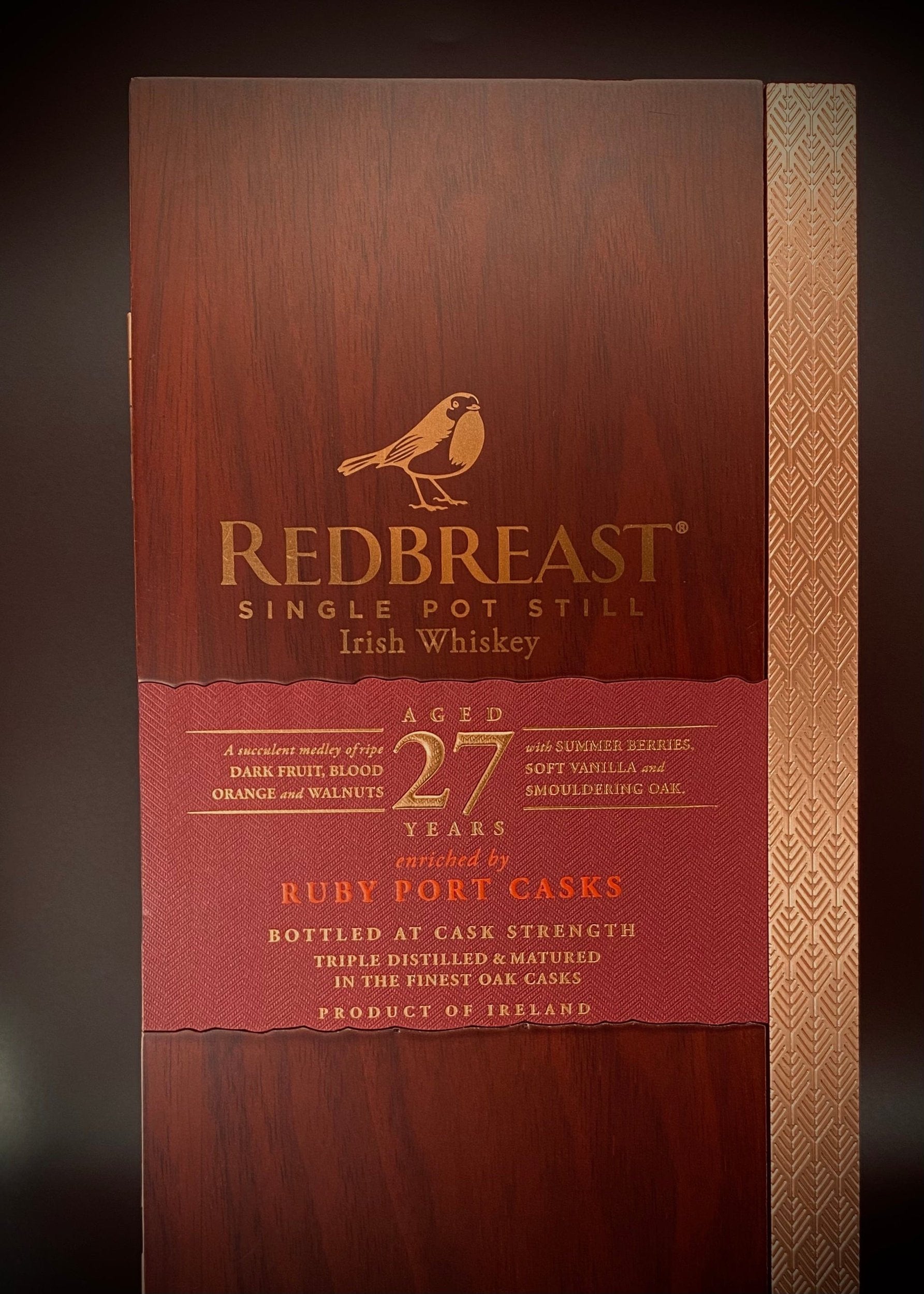 Horny Pony  Redbreast 27y/o Irish Whiskey 54.6%ABV - 15ml / 30ml