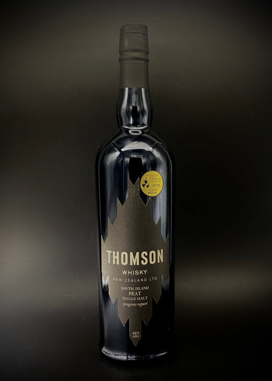Horny Pony  Thomson South Island Peat New Zealand Single Malt Whisky 46%abv 30ml